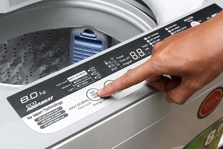 Giặt tiết kiệm máy giặt