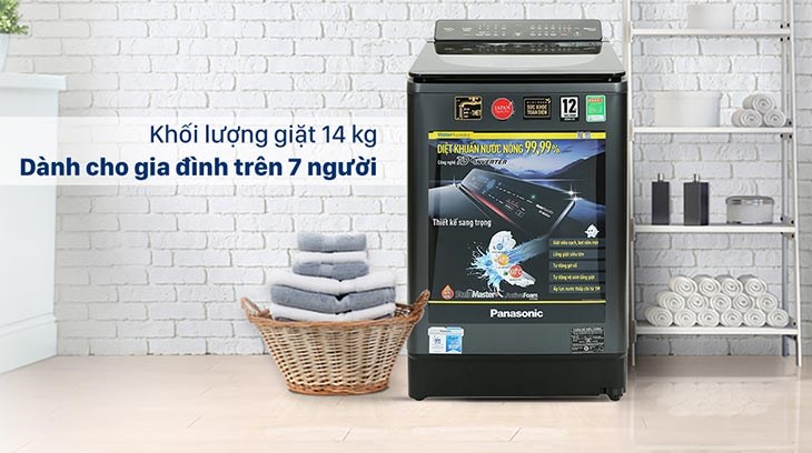 Máy giặt Panasonic cho 7 người dùng