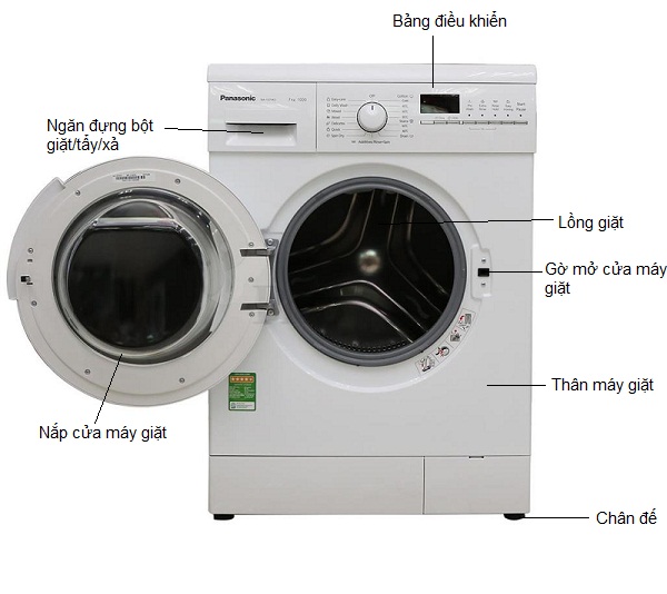 Máy giặt Panasonic cửa ngang
