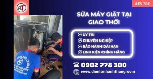 Sửa máy giặt tại Giao Thới Điện lạnh Anh Thắng
