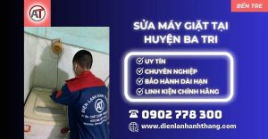 Sửa máy giặt tại Huyện Ba Tri Điện lạnh Anh Thắng