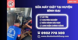 Sửa máy giặt tại Huyện Bình Đại Điện lạnh Anh Thắng