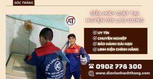Sửa máy giặt tại Huyện Cù Lao Dung Điện lạnh Anh Thắng