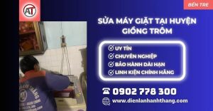 Sửa máy giặt tại Huyện Giồng Trôm Điện lạnh Anh Thắng