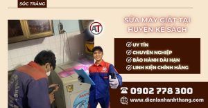 Sửa máy giặt tại Huyện Kế Sách Điện lạnh Anh Thắng
