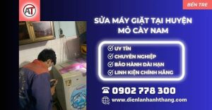 Sửa máy giặt tại Huyện Mỏ Cày Nam Điện lạnh Anh Thắng