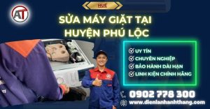 Sửa máy giặt tại Huyện Phú Lộc Điện lạnh Anh Thắng