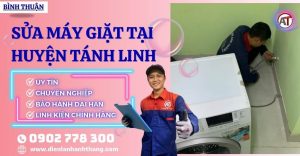Sửa máy giặt tại huyện Tánh Linh Điện lạnh Anh Thắng
