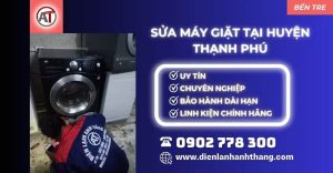 Sửa máy giặt tại Huyện Thạnh Phú Điện lạnh Anh Thắng