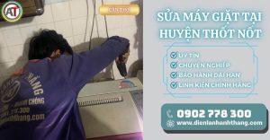 Sửa máy giặt tại Huyện Thốt Nốt Điện lạnh Anh Thắng