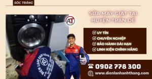 Sửa máy giặt tại Huyện Trần Đề Điện lạnh Anh Thắng