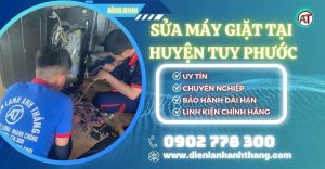 Sửa máy giặt tại Huyện Tuy Phước Điện lạnh Anh Thắng