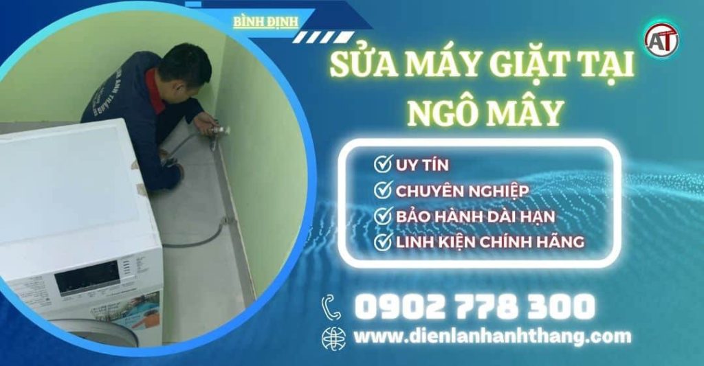 Sửa máy giặt tại Ngô Mây Điện lạnh Anh Thắng