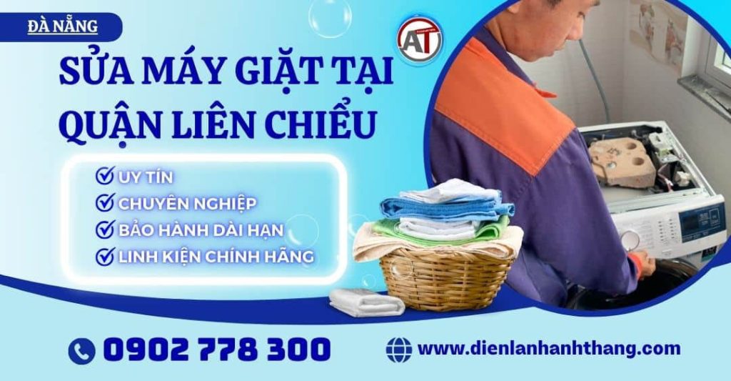 Sửa máy giặt tại Quận Liên Chiểu Điện lạnh Anh Thắng