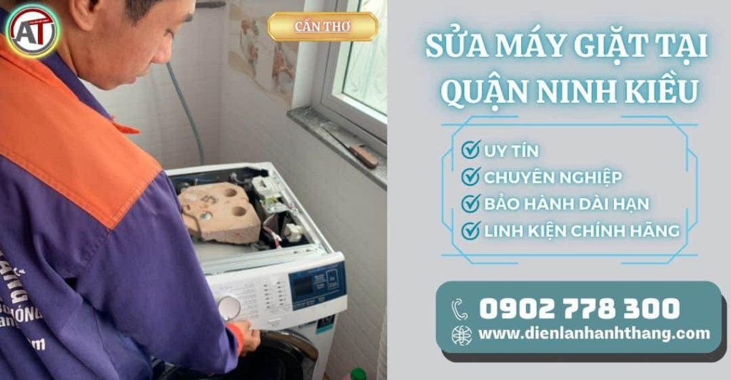 Sửa máy giặt tại Quận Ninh Kiều Điện lạnh Anh Thắng