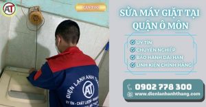 Sửa máy giặt tại Quận Ô Môn Điện lạnh Anh Thắng