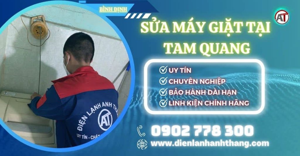 Sửa máy giặt tại Tam Quang Điện lạnh Anh Thắng