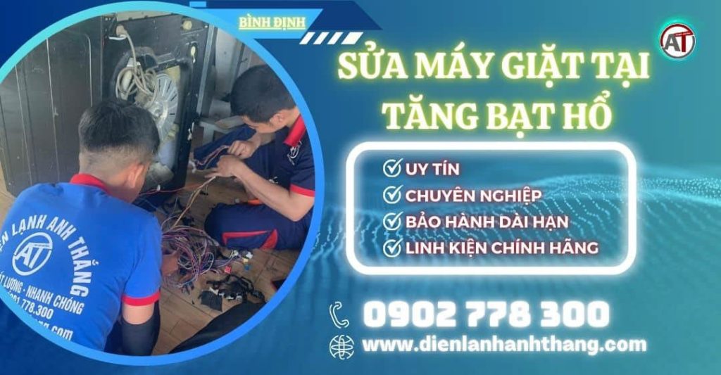 Sửa máy giặt tại Tăng Bạt Hổ Điện lạnh Anh Thắng