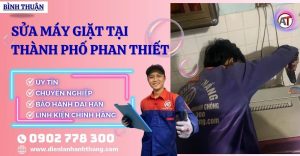 Sửa máy giặt tại Thành phố Phan Thiết Điện lạnh Anh Thắng