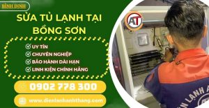 Sửa tủ lạnh tại Bồng Sơn Điện lạnh Anh Thắng