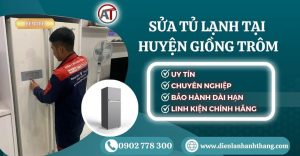 Sửa tủ lạnh tại Huyện Giồng Trôm Điện lạnh Anh Thắng