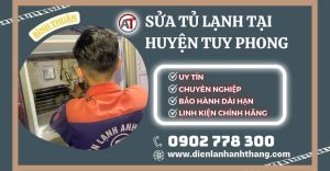 Sửa tủ lạnh tại Huyện Tuy Phong Điện lạnh Anh Thắng