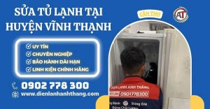 Sửa tủ lạnh tại Huyện Vĩnh Thạnh Cần Thơ - Điện lạnh Anh Thắng