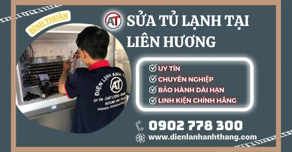 Sửa tủ lạnh tại Liên Hương Điện lạnh Anh Thắng