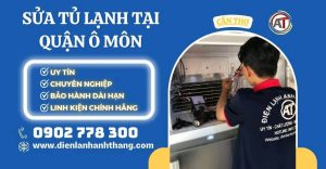 Sửa tủ lạnh tại Quận Ô Môn Điện lạnh Anh Thắng