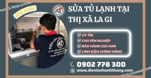 Sửa tủ lạnh tại thị xã La Gi Điện lạnh Anh Thắng