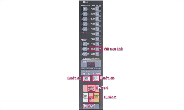 Tính năng vắt cực khô máy giặt Aqua
