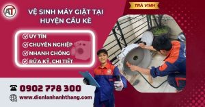 Vệ sinh máy giặt tại Huyện Cầu Kè Điện lạnh Anh Thắng