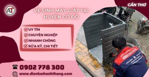 Vệ sinh máy giặt tại Huyện Cờ Đỏ Điện lạnh Anh Thắng