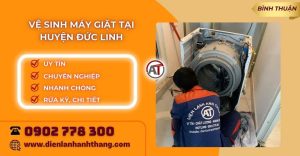 Vệ sinh máy giặt tại huyện Đức Linh Điện lạnh Anh Thắng