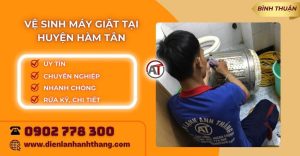 Vệ sinh máy giặt tại huyện Hàm Tân Điện lạnh Anh Thắng