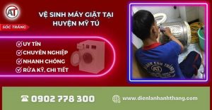 Vệ sinh máy giặt tại Huyện Mỹ Tú Điện lạnh Anh Thắng