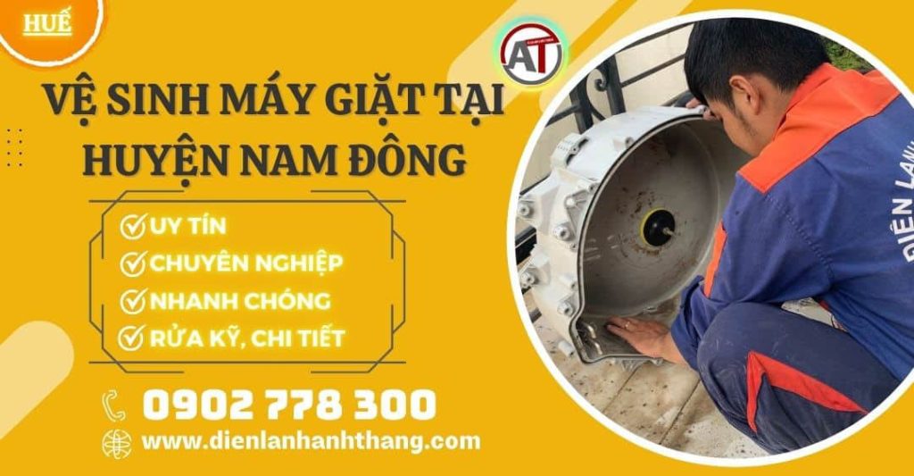Vệ sinh máy giặt tại Huyện Nam Đông Điện lạnh Anh Thắng