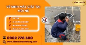 Vệ sinh máy giặt tại Mũi Né Điện lạnh Anh Thắng