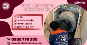 Vệ sinh máy giặt tại Quận Bình Thủy Điện lạnh Anh Thắng