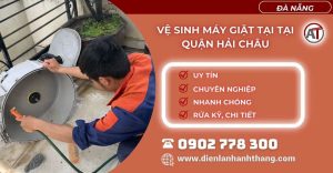 Vệ sinh máy giặt tại Quận Hải Châu Điện lạnh Anh Thắng