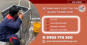 Vệ sinh máy giặt tại Quận Thanh Khê Điện lạnh Anh Thắng