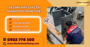 Vệ sinh máy giặt tại Thành phố Phan Thiết Điện lạnh Anh Thắng