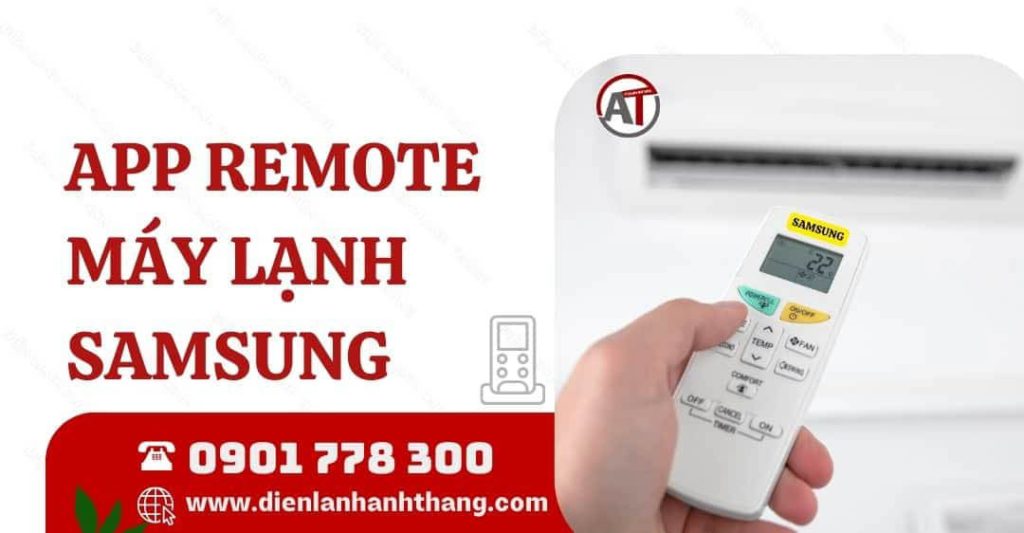 App Remote Máy Lạnh Samsung Dùng Để Điều Khiển Điều Khiển 2026 app remote máy lạnh samsung Điện lạnh Anh Thắng