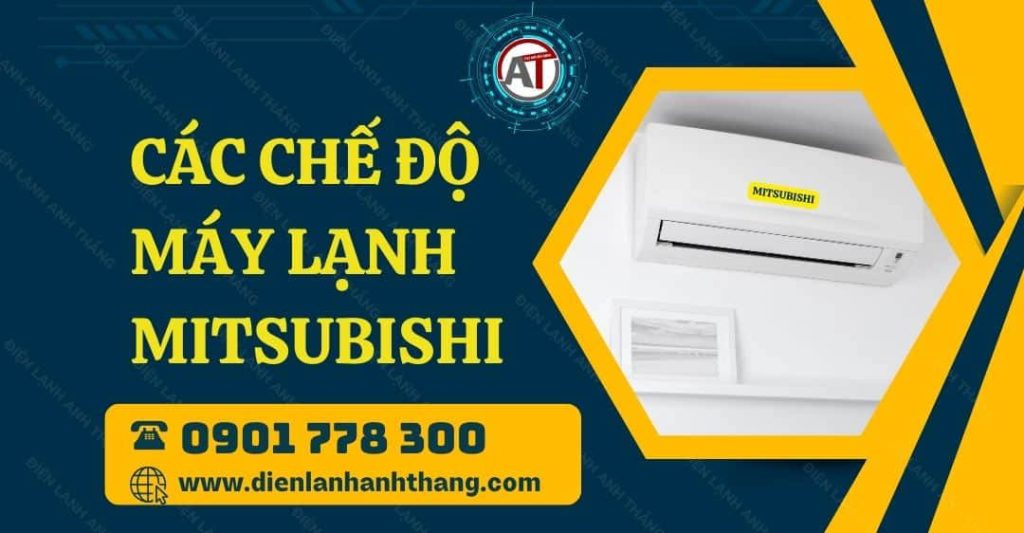 Cách Dùng Các Chế Độ Máy Lạnh Mitsubishi Ai Cũng Nên Biết 2026 các chế độ máy lạnh mitsubishi Điện lạnh Anh Thắng