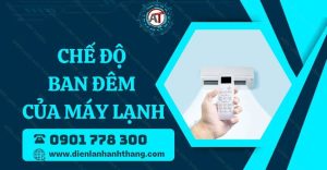 chế độ ban đêm của máy lạnh Điện lạnh Anh Thắng