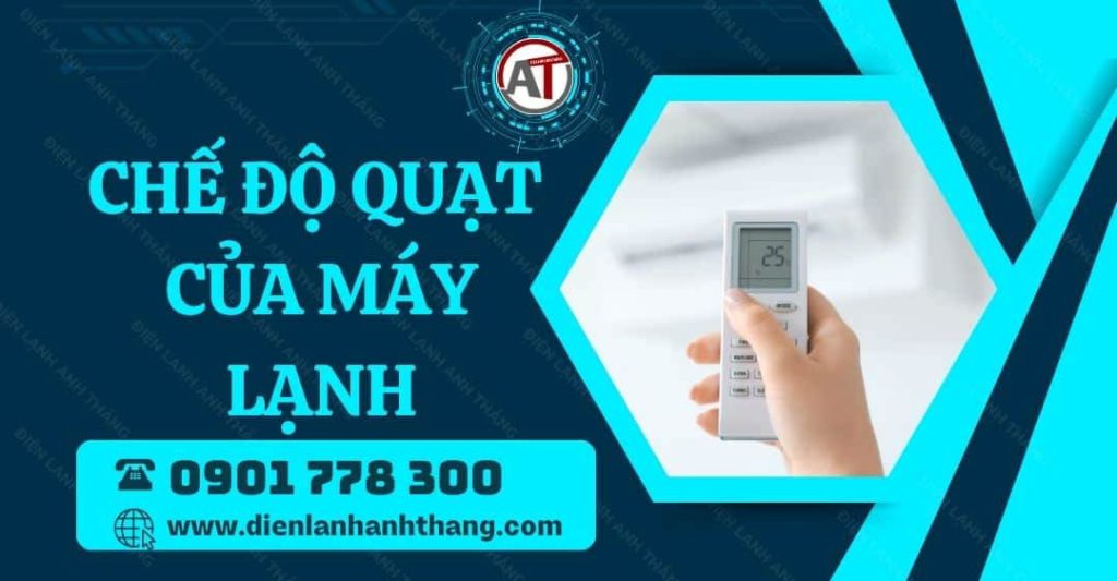 chế độ quạt của máy lạnh Điện lạnh Anh Thắng