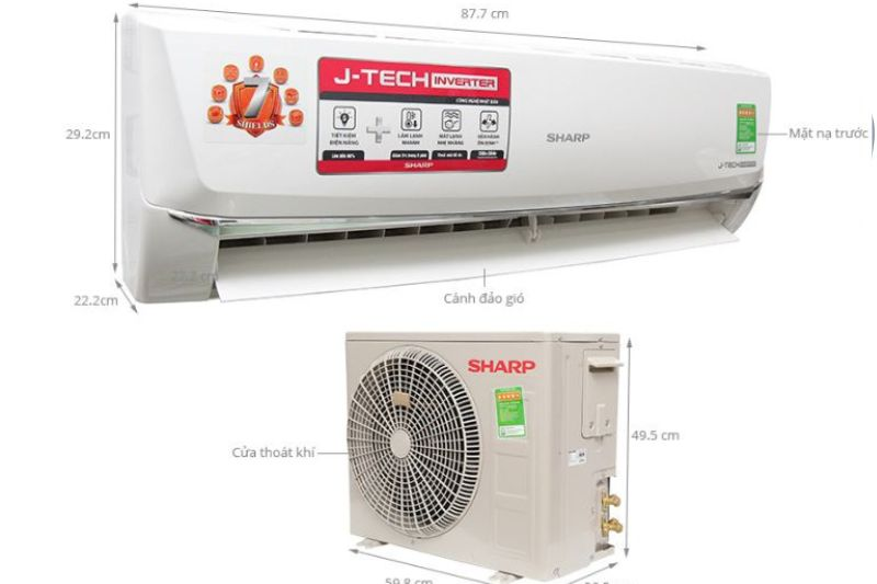 Có Nên Mua Máy Lạnh Sharp Không? Cách Sử Dụng Máy Lạnh Sharp 2025 máy lạnh sharp 1hp inverter