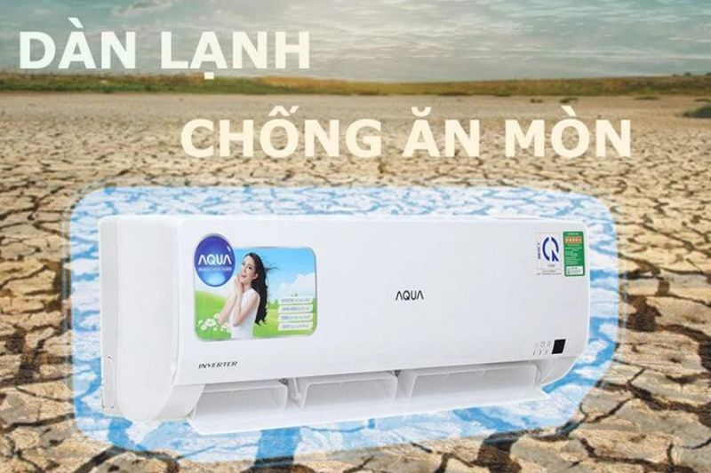 Có Nên Mua Máy Lạnh Aqua? 6 Lý Do Nên Chọn Máy Lạnh Aqua 2025 dàn lạnh chống ăn mòn