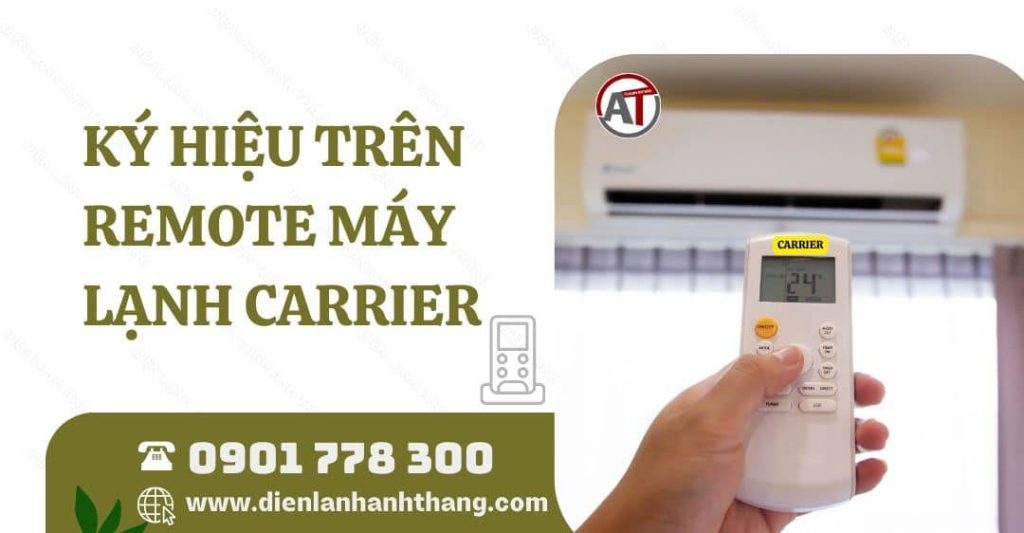 Các Ký Hiệu Trên Remote Máy Lạnh Carrier Và Cách Sử Dụng 2026 ký hiệu trên remote máy lạnh carrier Điện lạnh Anh Thắng