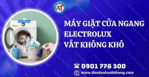 máy giặt cửa ngang electrolux vắt không khô Điện lạnh Anh Thắng